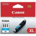Cartus Original Canon 551 XL Cyan